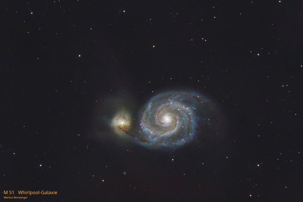 Nr. 28: M 51 | Whirlpool-Galaxie
