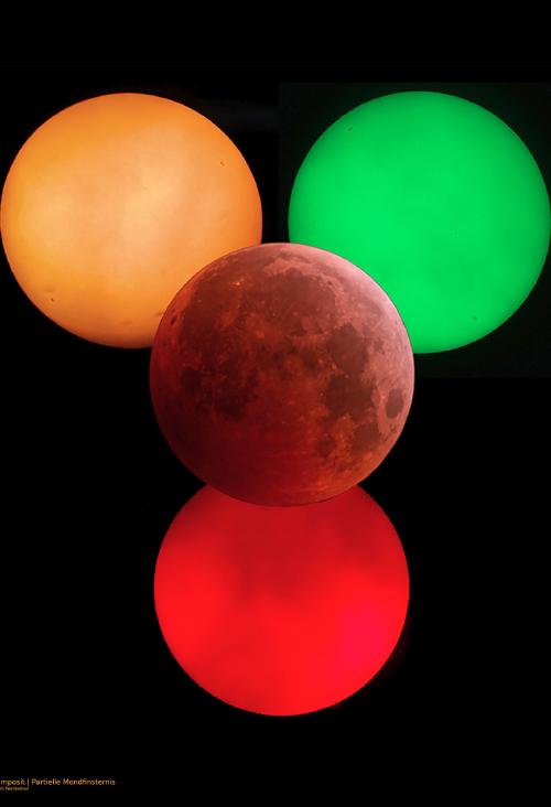 Nr. 01: Komposit | Partielle Sonnenfinsternis